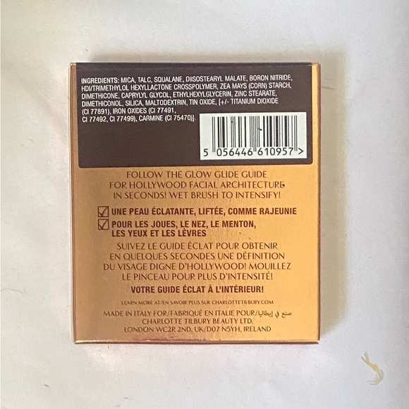 Charlotte Tillbury Glow Glide Highlighter in Pillow Talk Glow-Brand New - Picture 3 of 5